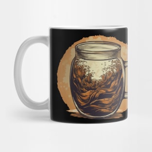 The Great Wave of Coffee Mug